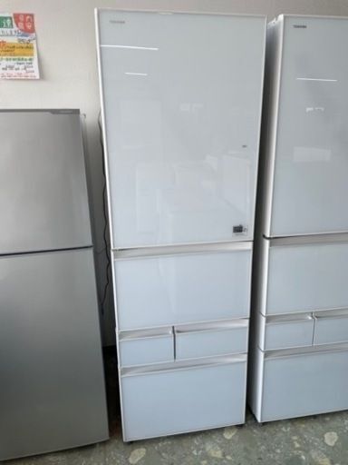 【SALE】62,800⇒59,800　TOSHIBA 　426L　5ドア冷凍冷蔵庫　GR-H43GXVL　リサイクルショップ宮崎屋　佐土原店　22.9.16 K