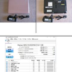 爆速 起動25秒 新品SSD 512GB ピュアピンク色 Windows11 Hom 64bit 4GB