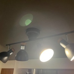 シーリングライト　黒