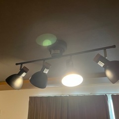 シーリングライト　黒