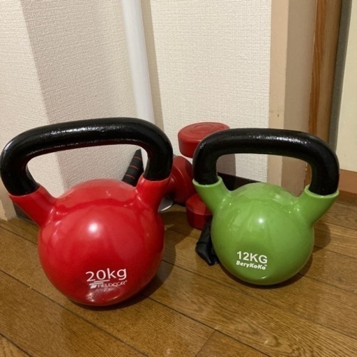 ケトルベル　20kg 12kg