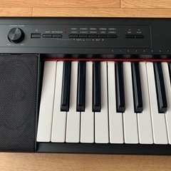 確約】YAMAHA piaggero NP-32 ブラック 電子キーボード 動作確認済み