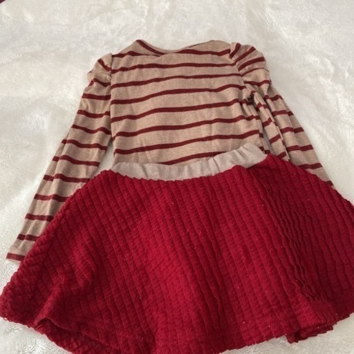 2点セット 韓国子供服 トップス スカート90 赤 ミッキー 船堀の子供用品の中古あげます 譲ります ジモティーで不用品の処分