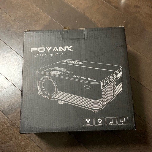 (急売)POYAN.K. データプロジェクター【WiFi接続可】