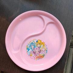 0916-054 【無料】 子供用食事プレート  プリキュア
