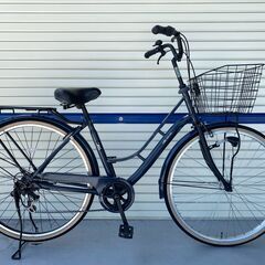 リサイクル自転車(2209-005)　ファミリーサイクル ２７インチ