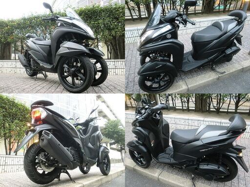 ☆普通免許仕様トリシティ155ABSワイドトレッド！1.8万km台