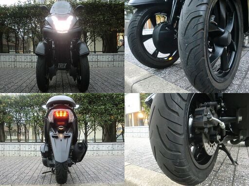 ☆普通免許仕様トリシティ155ABSワイドトレッド『奇跡の走行2千km台』TWR