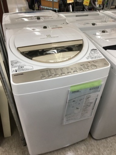 東芝　6.0キロ洗濯機　2016年製