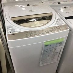 東芝　6.0キロ洗濯機　2016年製