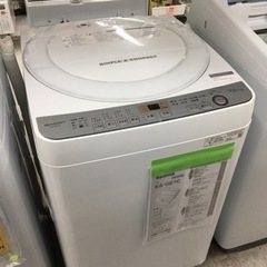 シャープ　7.0キロ洗濯機　2019年製　保証付き