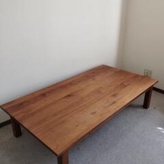 【お引渡し完了】木製引き出し付き座卓ローテーブル