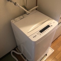 受け渡し者決定しました。Hisense 洗濯機　2021年製　5...