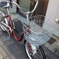 [SAKAMOTO]BLUME mini(ブルーメミニ)20吋ファミリーサイクル 変速なし/LEDオート/ワインレッド