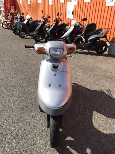 ヤマハ　アプリオ　4JP　2スト　原付　50cc　バイク　走り屋　販売証明書有　始動OK　滋賀県　現車確認可能