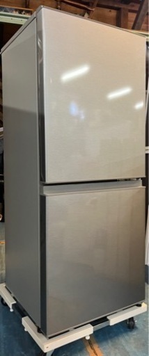 美品】2022年製 AQUA / アクア ノンフロン冷凍冷蔵庫 126L 単身用 AQR