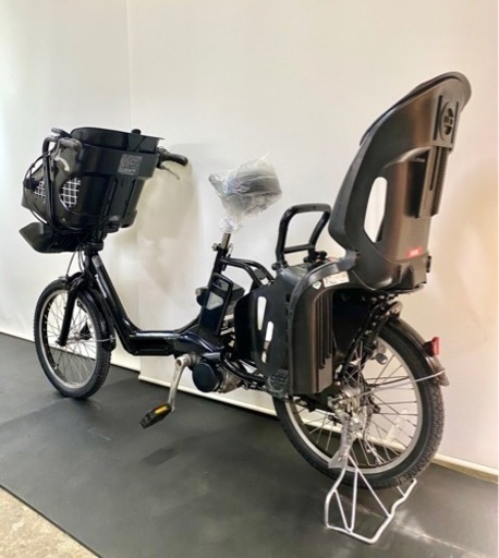 関東全域送料無料 保証付き 電動自転車 パナソニック ギュットミニK 20インチ 3人乗り 6.6ah 2本 2
