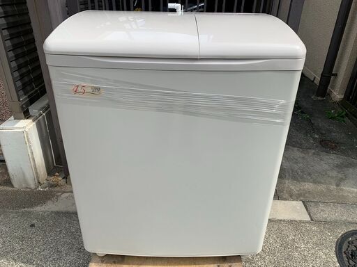 お待ち帰り限定お値引き！！【実店舗販売中　中古　日立　HITACHI　2槽式洗濯機　PS-H45L　2017年製】