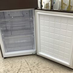 SHARP/シャープ 2ドア冷蔵庫 271L SJ-PD27C-T 2017年製【ユーズド