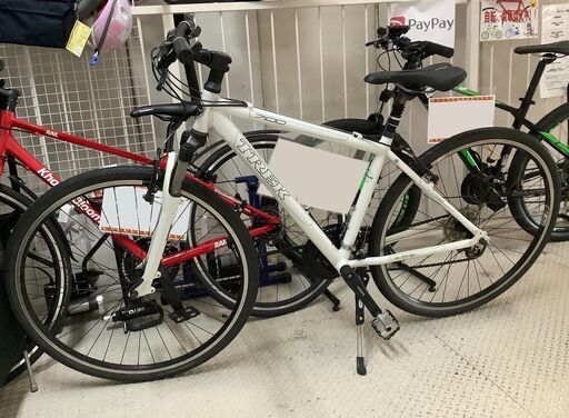ロードバイク 自転車 TREK 7100 27インチ 変速あり ホワイト【ユーズドユーズ名古屋天白店】J2099