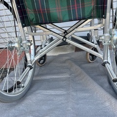 ◆普通型車イス　自走式　アルミ製　MATSUNAGA AR-201B ◆