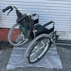 ◆普通型車イス　自走式　アルミ製　MATSUNAGA AR-201B ◆