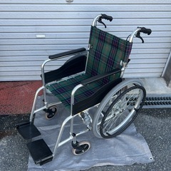 ◆普通型車イス　自走式　アルミ製　MATSUNAGA AR-201B ◆