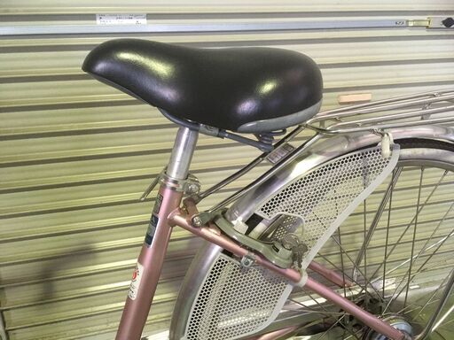 婦人用自転車（中古037） ブリヂストン ピンク 鍵付き 婦人用自転車（中古037） ブリヂストン ピンク 鍵付き