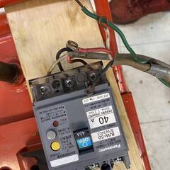 ニッサルコ　CM-7050　富士　日立　200ｖ　0.75kw　約100？　動作OK　スイッチ付　NISSALCO　動力　コンプレッサー