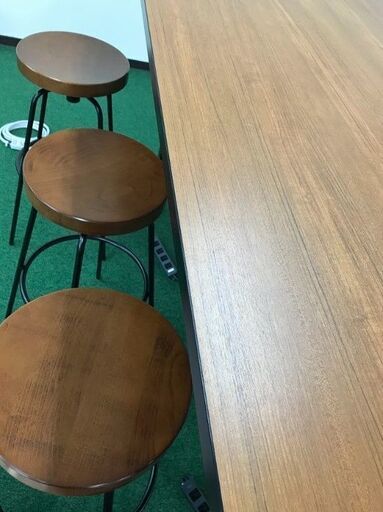【美品】オーダーメイド　ハイテーブル(W2000×D1000)