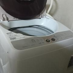 SHARP 洗濯機　5.5キロ　9月25日まで　お話中です。