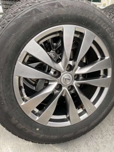 レクサス rx350 純正ホイール 3本 18インチ スタッドレス レクサス rx350 純正ホイール 3本 18インチ スタッドレス