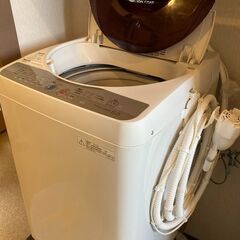 洗濯機　シャープ　ES-GE60K　