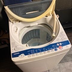【自宅引き取り限定】洗濯機　6kg 東芝 AW-60GK 2012年製