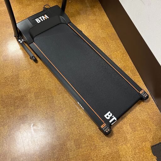 美品 BTM ランニングマシン MS189058 ルームランナー W500 最高時速12 