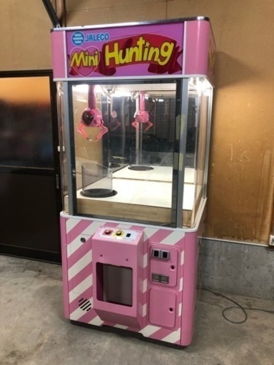 JALECO Mini Hunting ジャレコ ミニ ハンティング クレーンゲーム 100V 縦約900mm 横約900mm 高約1950mm ジャンク