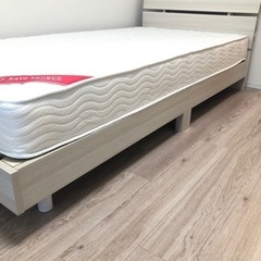 ◇シングルベッド 佐藤産業 フレーム マットレス