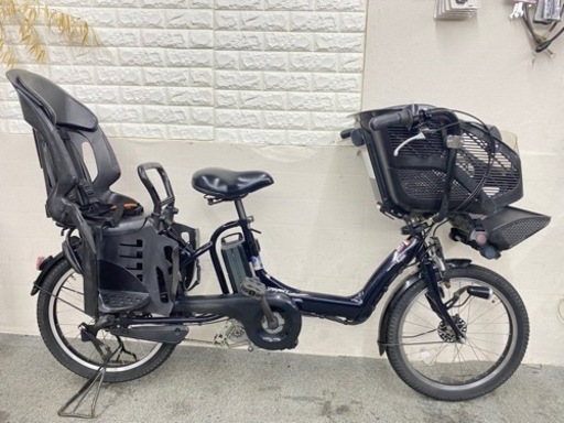 お買い得品ヤマハパスキッス20インチ3人乗り電動自転車子供乗せシート付き (EEC) 桃谷の電動アシスト自転車の中古あげます・譲ります