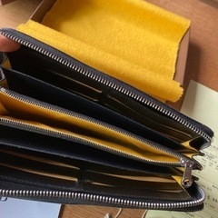 ☆GOYARD☆長財布　ブラック　ラウンドファスナー　レザー　マティニョン