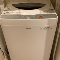2016年製 東芝 洗濯機 5kg【9/22午後に受渡し出来る方優先】