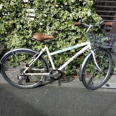 ルイガノLGS-TR2 アルミ シマノ7速 420mm クロスバイク