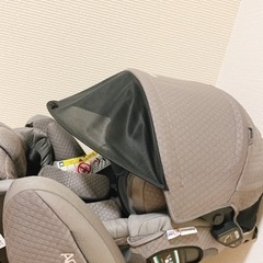値下げ☆美品☆回転式アップリカ　フラディア グロウ　チャイルドシート　ISOFIX360°