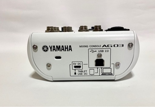 YAMAHA AG-03 ミキサー ヤマハ | AG03 - ウェブキャスティングミキサー - 概要