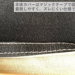 【値下げ】【9/23金まで】リネンカバー・フェザークッション3Pソファ