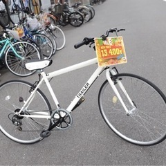 スポーツリサイクル車ーホワイト