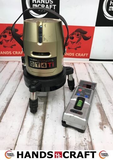 大幅値下げ✨タジマ　レーザー墨出し器　GT4Ti　スマートベース不良　中古✨うるま市田場✨