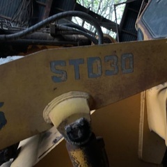 大型ショベル STD30 敷地内除雪