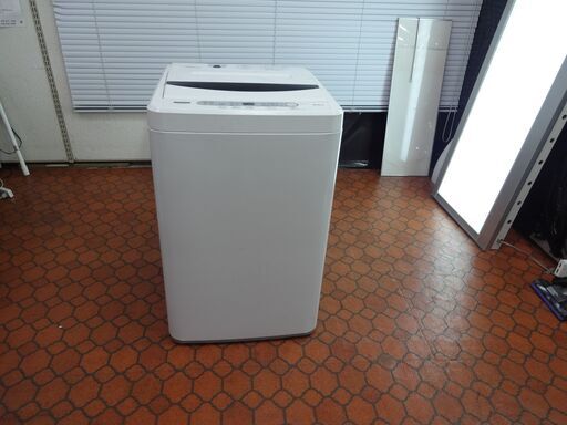 ID 023112　洗濯機　ヤマダ　6K　２０１９年製　YWM-T60G1