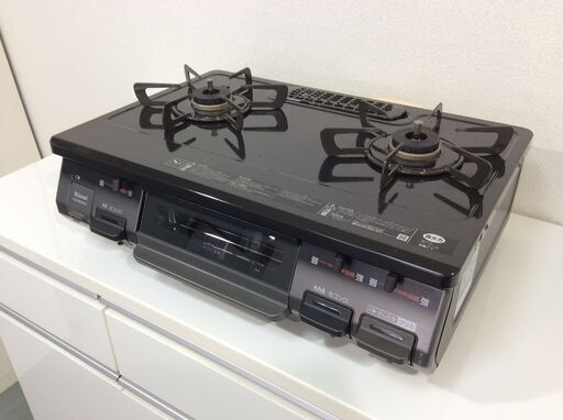 9/25受渡済)YJT5162【RINNAI/リンナイ ガスコンロ 都市ガス】美品 2019