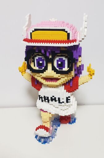 マイクロブロック（同サイズ）Drスランプ アラレちゃん完成品